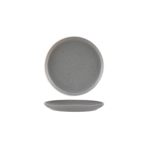 908008 Grey Round Coupe Plate 203x23mm Leisure Coast Hospitality And Packaging