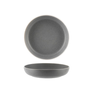 908018 Grey Round Flared Bowl 210x45mm / 1050ml Leisure Coast Hospitality And Packaging