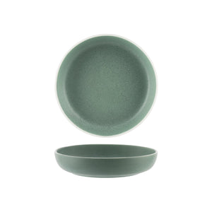 908118 Green Round Flared Bowl 210x45mm / 1050ml Leisure Coast Hospitality And Packaging