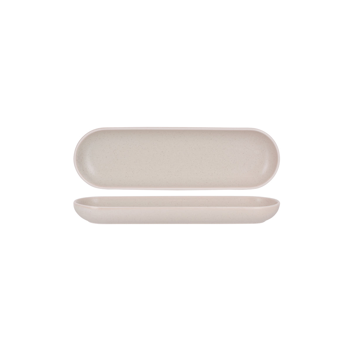 908224 Tablekraft Urban Sand Oval Plate 330x100x30mm Leisure Coast Hospitality And Packaging