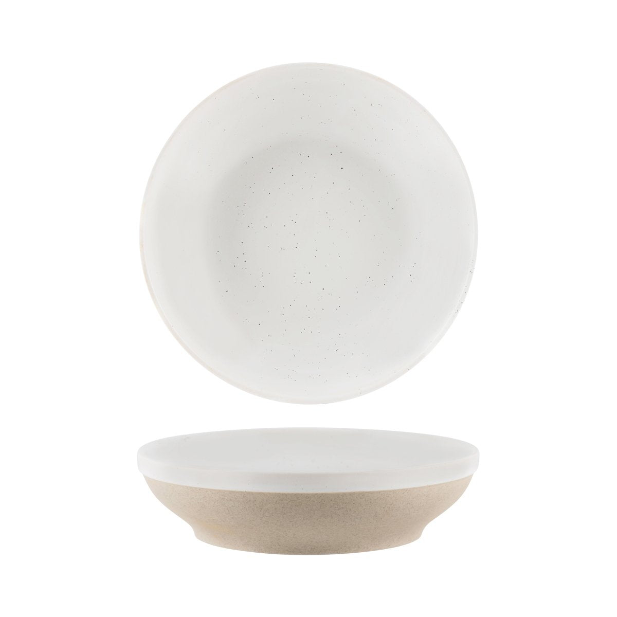 908515 White Pebble Flared Bowl 227x60mm / 1300ml Leisure Coast Hospitality And Packaging