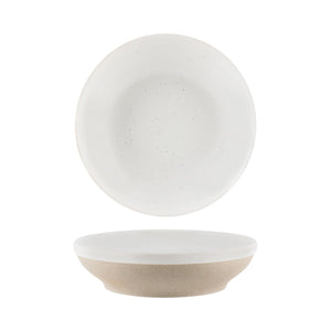 908515 White Pebble Flared Bowl 227x60mm / 1300ml Leisure Coast Hospitality And Packaging