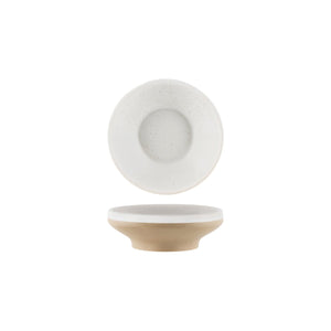 908518 White Pebble Footed Bowl 156x52mm / 500ml Leisure Coast Hospitality And Packaging