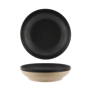 908715 Speckle Black Flared Bowl 227x60mm / 1300ml Leisure Coast Hospitality And Packaging
