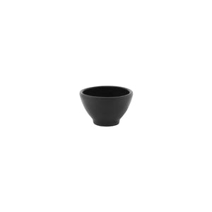909591 Black Footed Sauce Dish 75x47mm / 95ml Leisure Coast Hospitality And Packaging