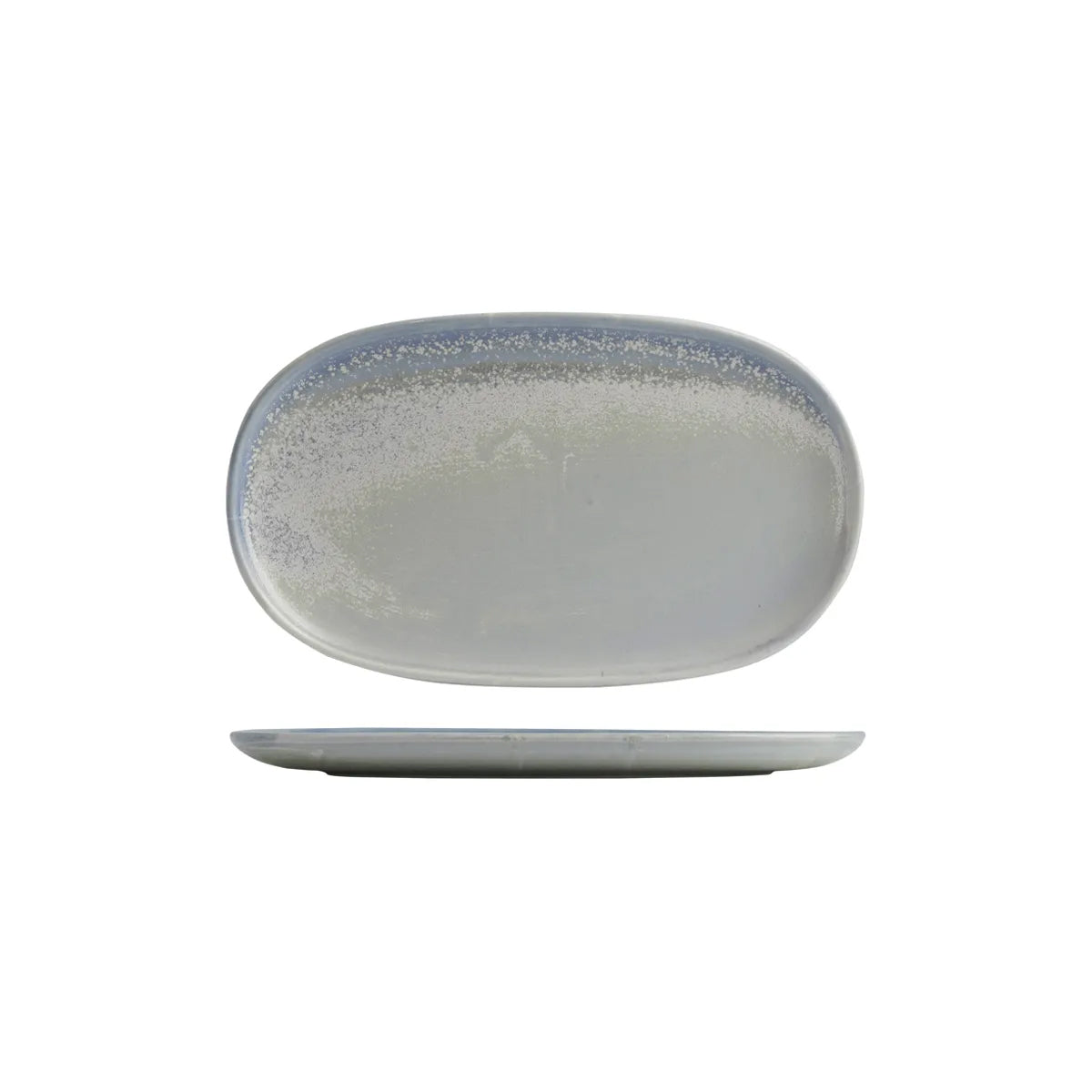 Moda Porcelain Cloud Oval Coupe Plates | Leisure Coast Hospitality ...