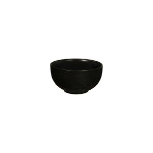 94561-BK Luzerne Linen Black Round Bowl 110mm / 300ml Leisure Coast Hospitality & Packaging