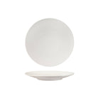 94908-W Luzerne Zen White Swirl Round Coupe Plate 205mm Leisure Coast Hospitality & Packaging