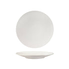94909-W Luzerne Zen White Swirl Round Coupe Plate 235mm Leisure Coast Hospitality & Packaging