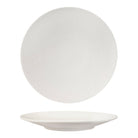 94912-W Luzerne Zen White Swirl Round Coupe Plate 310mm Leisure Coast Hospitality & Packaging