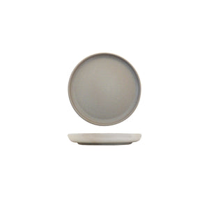 959006-TR Eclipe Uno Grey Round Plate Leisure Coast Hospitality Supplies