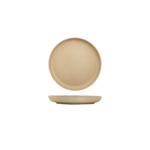 959106-TR Eclipe Uno Taupe Round Plate Leisure Coast Hospitality Supplies