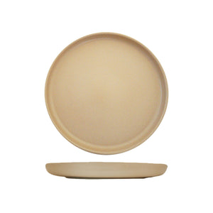 959111-TR Eclipe Uno Taupe Round Plate Leisure Coast Hospitality Supplies