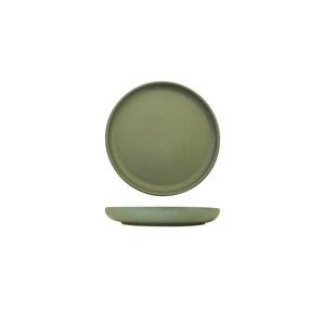 959206-TR Eclipe Uno Green Round Plate Leisure Coast Hospitality Supplies