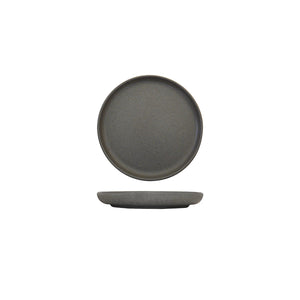 959306-TR Eclipe Uno Dark Grey Round Plate Leisure Coast Hospitality Supplies