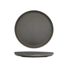 959311-TR Eclipe Uno Dark Grey Round Plate Leisure Coast Hospitality Supplies