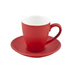 978242 Bevande Rosso Cappuccino Cup 200ml Leisure Coast Hospitality & Packaging