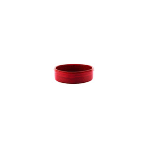 98210 Reactive Red Round Tapas Dish 105x30mm / 185ml Leisure Coast Hospitality And Packaging