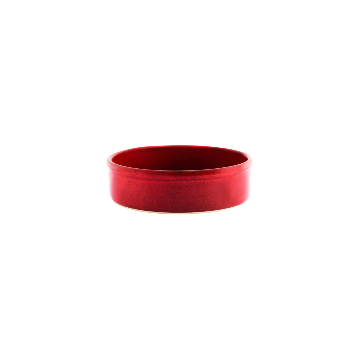 98212 Reactive Red Round Tapas Dish 125x37mm / 270ml Leisure Coast Hospitality And Packaging