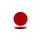 98225 Reactive Red Round Plate 190x25mm Leisure Coast Hospitality And Packaging