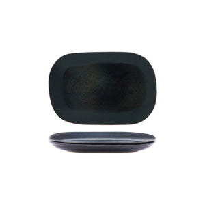 98740 Midnight Blue Rectangular Plate 245x168x31mm Leisure Coast Hospitality And Packaging