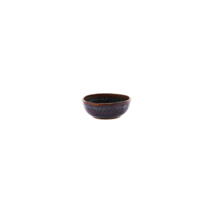 98808 Reactive Brown Round Sauce Dish 80x30mm / 75ml Leisure Coast Hospitality And Packaging