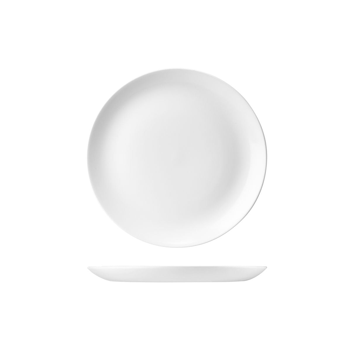 9933116 Churchill Evolve Round Coupe Plate 165mm Leisure Coast Hospitality & Packaging