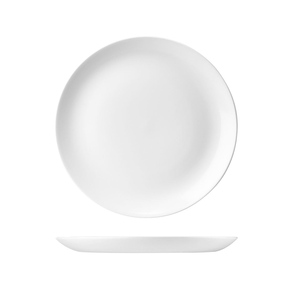 9933122 Churchill Evolve Round Coupe Plate 217mm Leisure Coast Hospitality & Packaging