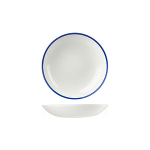 9955218 Churchill Retro Blue Round Coupe Bowl 182mm / 426ml Leisure Coast Hospitality & Packaging