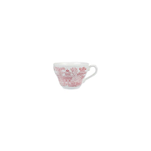 9970104 Churchill Vintage Prints Willow Cranberry Tea / Coffee Cup 198ml Leisure Coast Hospitality & Packaging