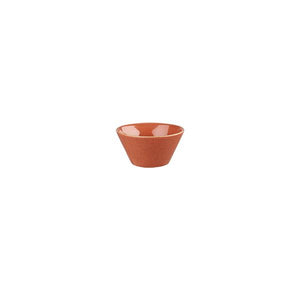 9975100-O Stonecast Spiced Orange Sauce Dish 80mm / 90ml Leisure Coast Hospitality & Packaging