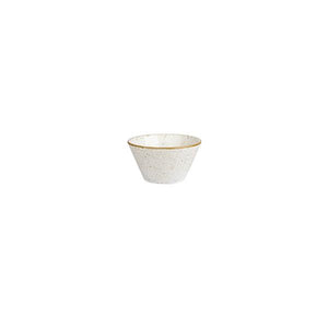 9975100-W Stonecast Barley White Sauce Dish 80mm / 90ml Leisure Coast Hospitality & Packaging