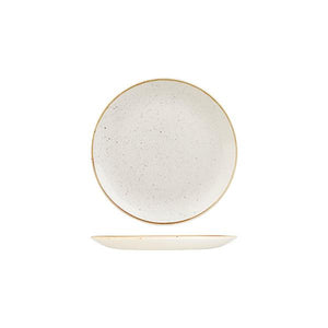 9975116-W Stonecast Barley White Round Coupe Plate 165mm Leisure Coast Hospitality & Packaging