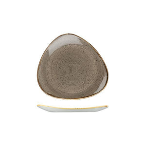 9975319-P Stonecast Peppercorn Grey Triangular Plate 192x192mm Leisure Coast Hospitality & Packaging