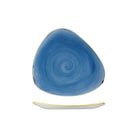 9975323-B Stonecast Cornflower Blue Triangular Plate 229x229mm Leisure Coast Hospitality & Packaging