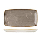 9975535-P Stonecast Peppercorn Grey Oblong Plate 350x185mm Leisure Coast Hospitality & Packaging