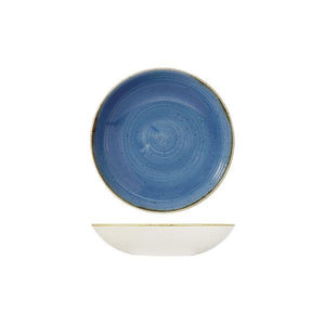 9975618-B Stonecast Cornflower Blue Round Coupe Bowl 182mm / 426ml Leisure Coast Hospitality & Packaging