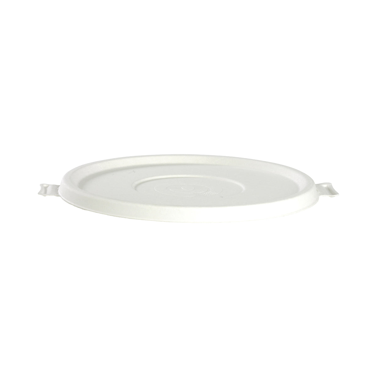 B-BLL-W BioCane Noodle / Salad Bowls and Lids White Lid 203mm Leisure Coast Hospitality & Packaging Supplies