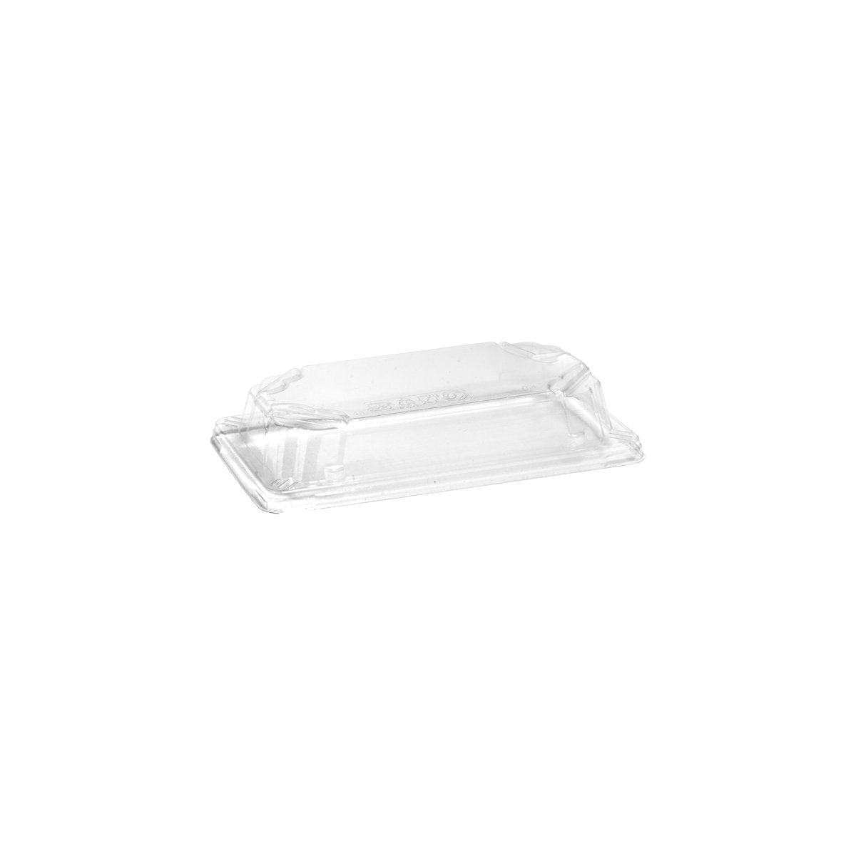 B-STL-SMALL BioCane Small Sushi Tray Lid Leisure Coast Hospitality & Packaging