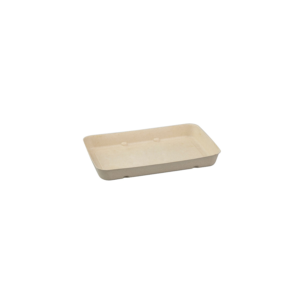 B-TRAY-480G BioCane Produce Trays Natural Tray 178x121x20mm / 480g Leisure Coast Hospitality & Packaging Supplies