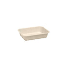 B-TRAY-500G BioCane Produce Trays Natural Tray 182x137x41mm / 500g Leisure Coast Hospitality & Packaging Supplies