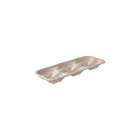 B-TRAY-6-OYSTER-BASE BioCane Natural 6-Pack Oyster Tray Leisure Coast Hospitality & Packaging Supplies