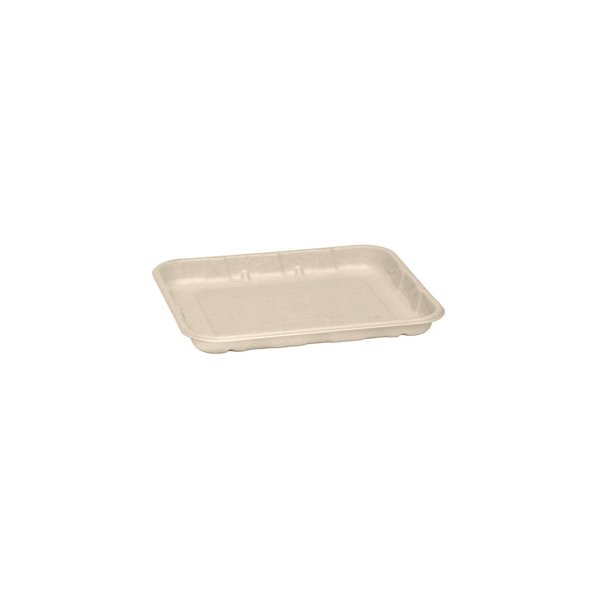 B-TRAY-6X5 BioCane Produce Trays Natural Tray 160x140x20mm Leisure Coast Hospitality & Packaging Supplies