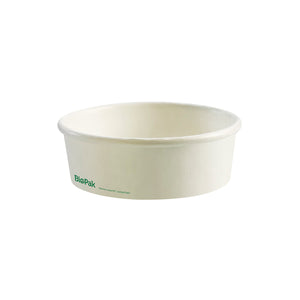 BB-BL-SMALL-W BioBowl White Small Bowl - 500ml Leisure Coast Hospitality & Packaging Supplies
