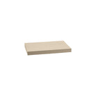 BB-CBL-M Budget BioBoard Catering Tray Medium Solid Lid 225x225x30mm Leisure Coast Hospitality & Packaging Supplies
