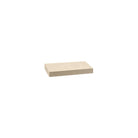 BB-CBL-XS Budget BioBoard Catering Tray Extra Small Solid Lid 258x155x30mm Leisure Coast Hospitality & Packaging Supplies