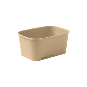 BB-LB-1000-N BioBoard Takeaway Container Natrual 1000ml