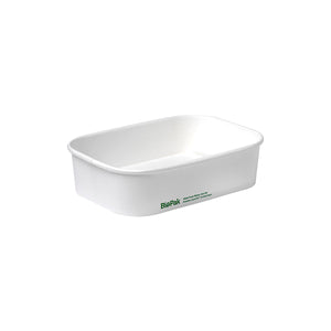 BB-LB-500-W BioBoard Takeaway Container White 500ml