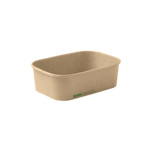 BB-LB-650-N BioBoard Takeaway Container Natrual 650ml