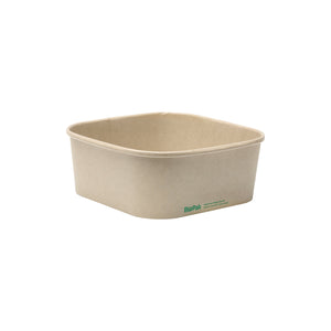 BB-SLB-1200-N BioBoard Takeaway Container Natural 1200ml